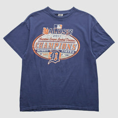 Detroit Tigers 2011 T-Shirt - Blue - M by Fanatics Real Vintage T-shirts