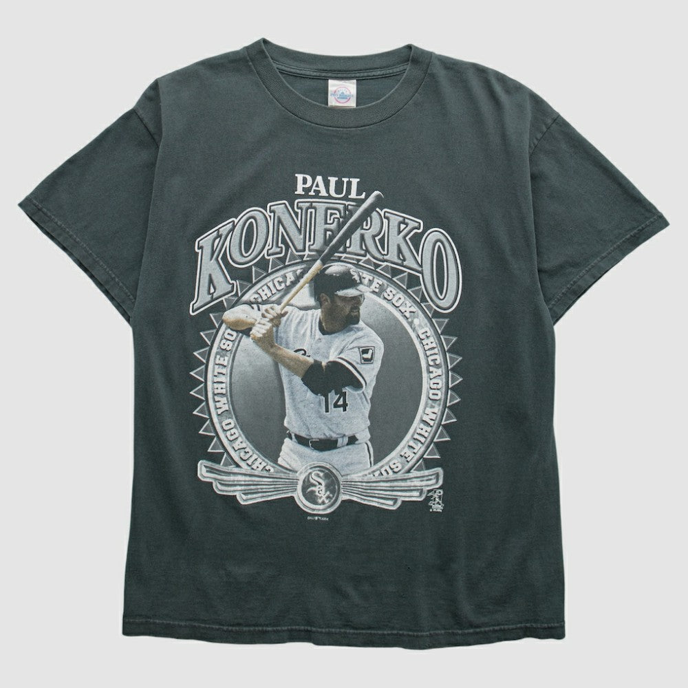 Chicago White Sox 2004 T-Shirt - Black - S by Fanatics Real Vintage T-shirts