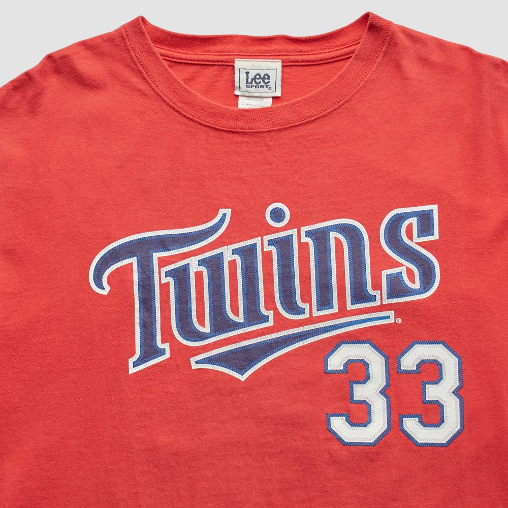Minnesota Twins Lee Apparel 2000s T-Shirt - Red - XS by Fanatics Real Vintage T-shirts