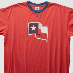 Texas Rangers Nike 2000s T-Shirt - Red - 2XL by Fanatics Real Vintage T-shirts
