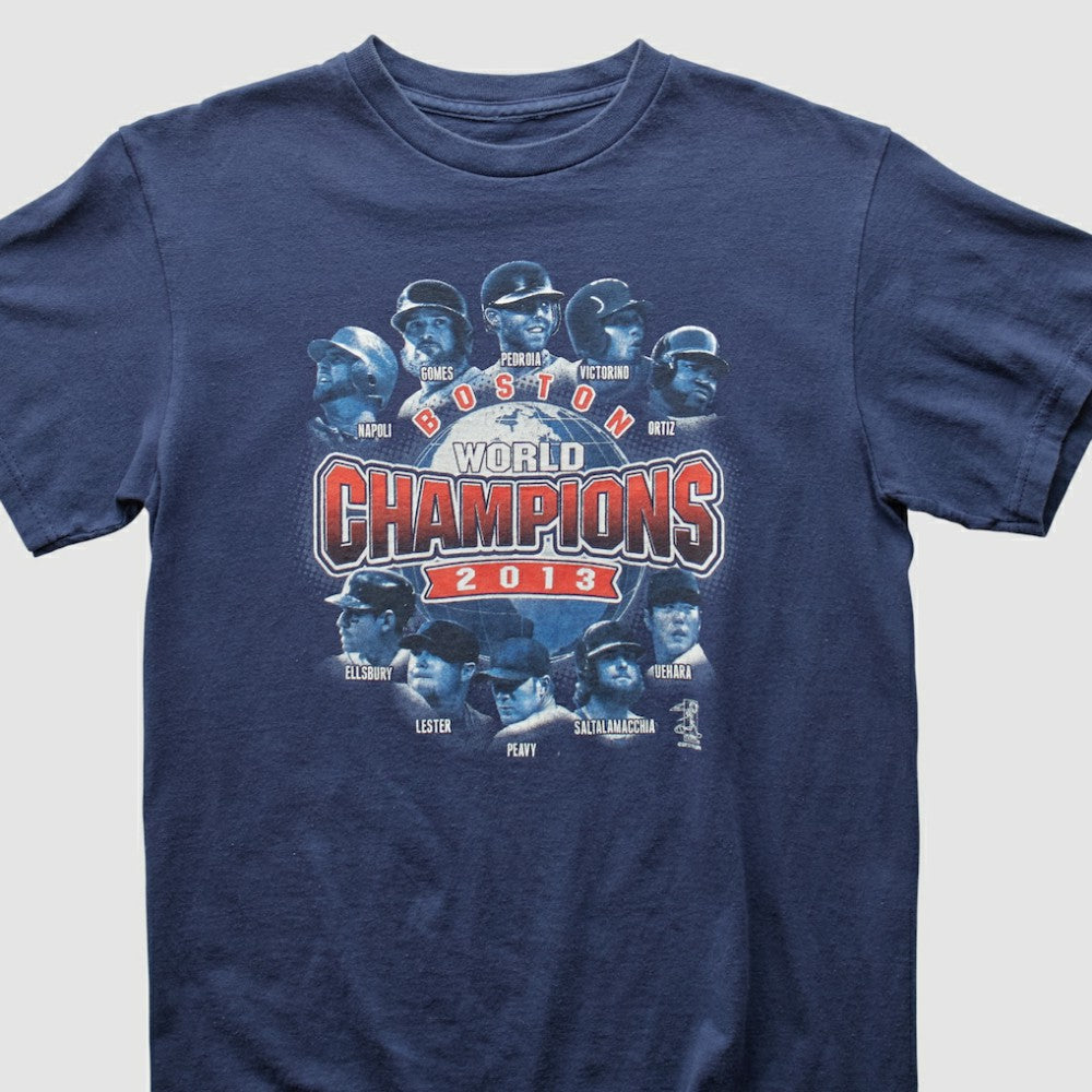Boston Red Sox MLB 2013 T-Shirt - Navy - S by Fanatics Real Vintage T-shirts