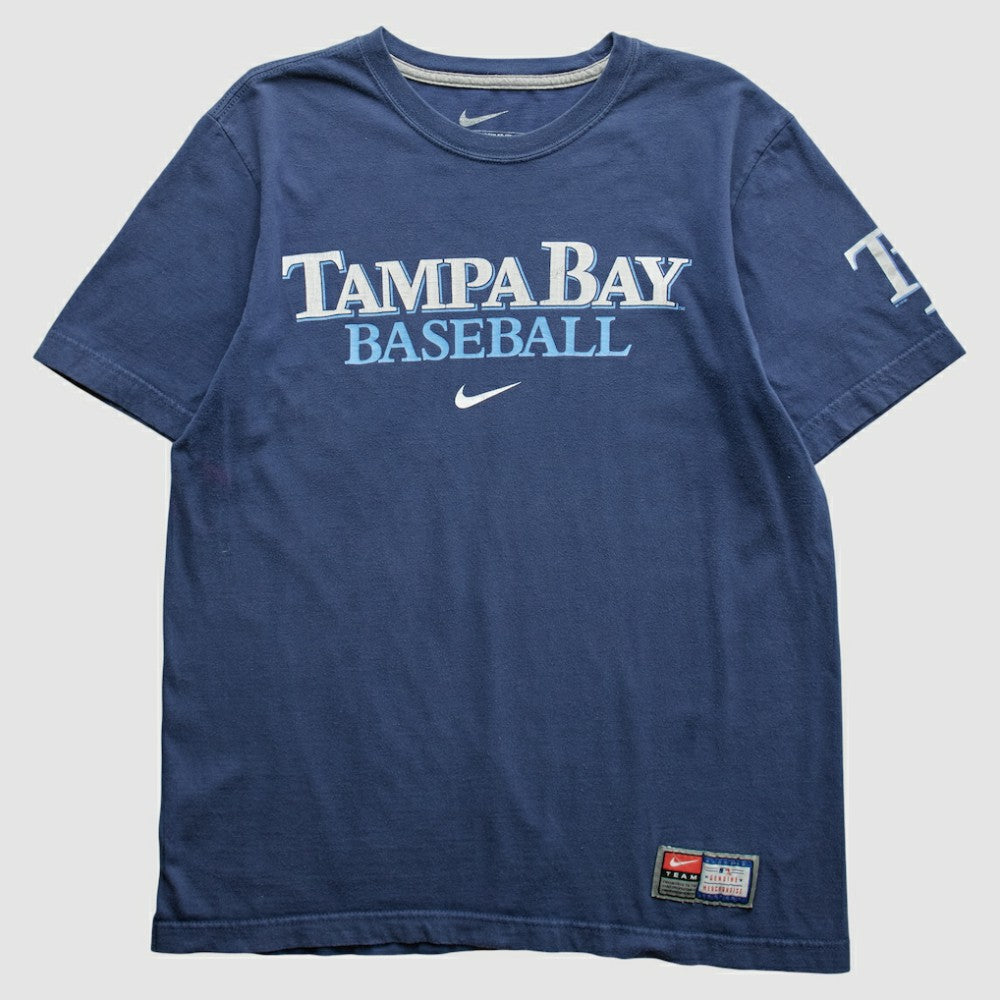Tampa Bay Rays Nike 2008 T-Shirt - Blue - S by Fanatics Real Vintage T-shirts