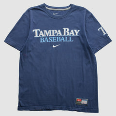 Tampa Bay Rays Nike 2008 T-Shirt - Blue - S by Fanatics Real Vintage T-shirts