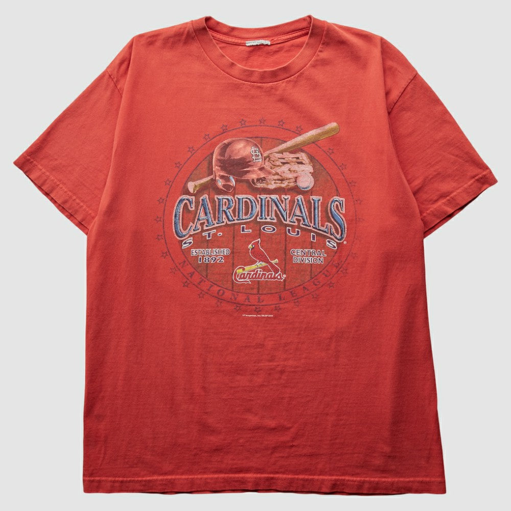 St. Louis Cardinals 2008 T-Shirt - Red - M by Fanatics Real Vintage T-shirts