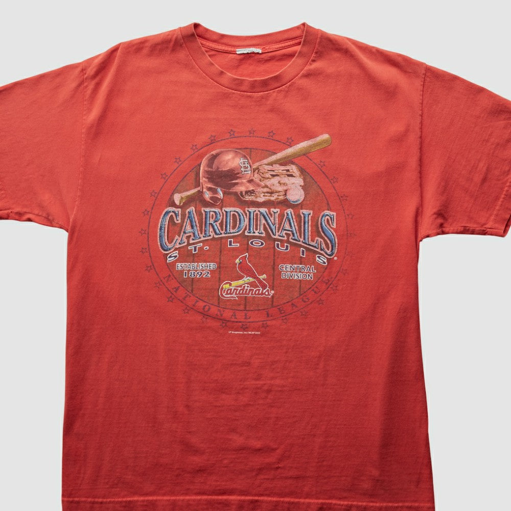 St. Louis Cardinals 2008 T-Shirt - Red - M by Fanatics Real Vintage T-shirts