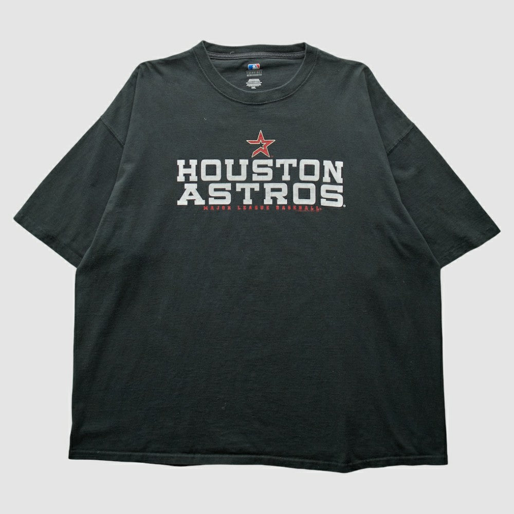 Houston Astros 2000s T-Shirt - Black - 3XL by Fanatics Real Vintage T-shirts