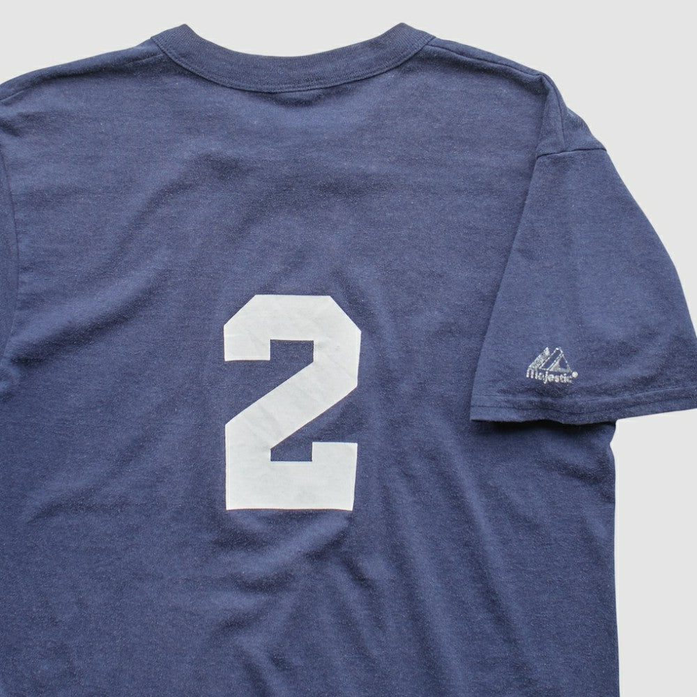 Atlanta Braves Majestic 90s T-Shirt - Navy - S by Fanatics Real Vintage T-shirts