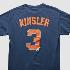 Detroit Tigers 2000s T-Shirt - Navy - S by Fanatics Real Vintage T-shirts