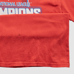 Philadelphia Phillies Majestic 2009 T-Shirt - Red - M by Fanatics Real Vintage T-shirts