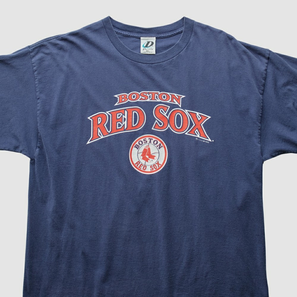 Boston Red Sox Dynasty 2005 T-Shirt - Navy - 2XL by Fanatics Real Vintage T-shirts