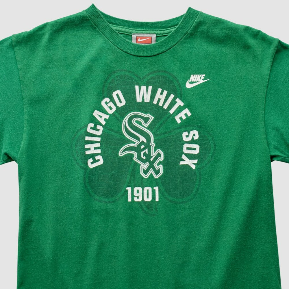 Chicago White Sox Nike 2000s T-Shirt - Green - XXS by Fanatics Real Vintage T-shirts
