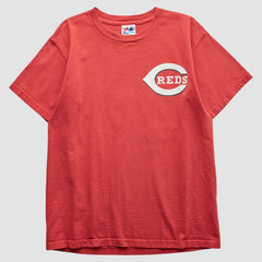 Cincinnati Reds Majestic 2000s T-Shirt - Red - XS by Fanatics Real Vintage T-shirts