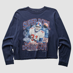New York Giants 2001 T-Shirt Navy Vintage