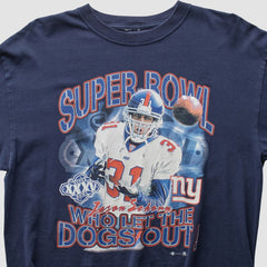 New York Giants 2001 T-Shirt Navy Vintage
