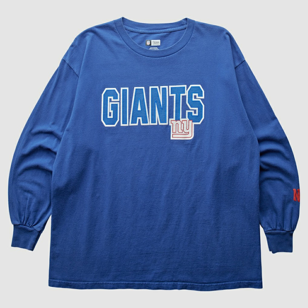 New York Giants NFL 2010s T-Shirt Blue Vintage