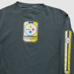 Pittsburgh Steelers VF Imagewear 2001 Pullover Sweatshirt Gray Vintage