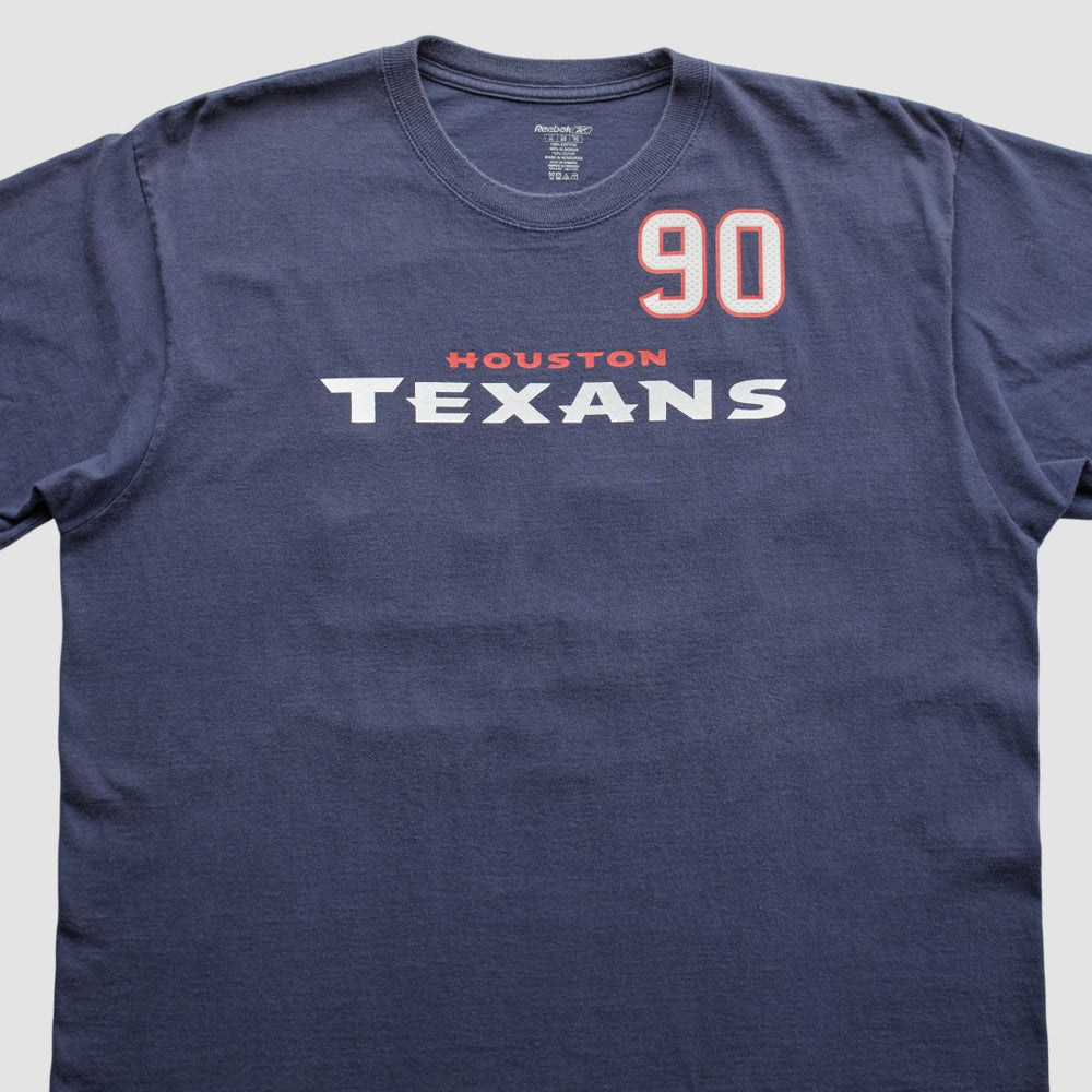 Houston Texans Reebok 2000s T-Shirt Navy Vintage