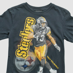 Pittsburgh Steelers Reebok 2000s T-Shirt Black Vintage