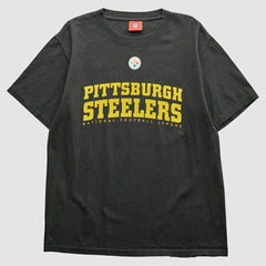 Pittsburgh Steelers NFL 2000s T-Shirt Black Vintage