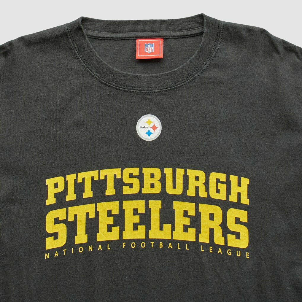 Pittsburgh Steelers NFL 2000s T-Shirt Black Vintage