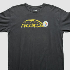 Pittsburgh Steelers 2010s T-Shirt Black Vintage