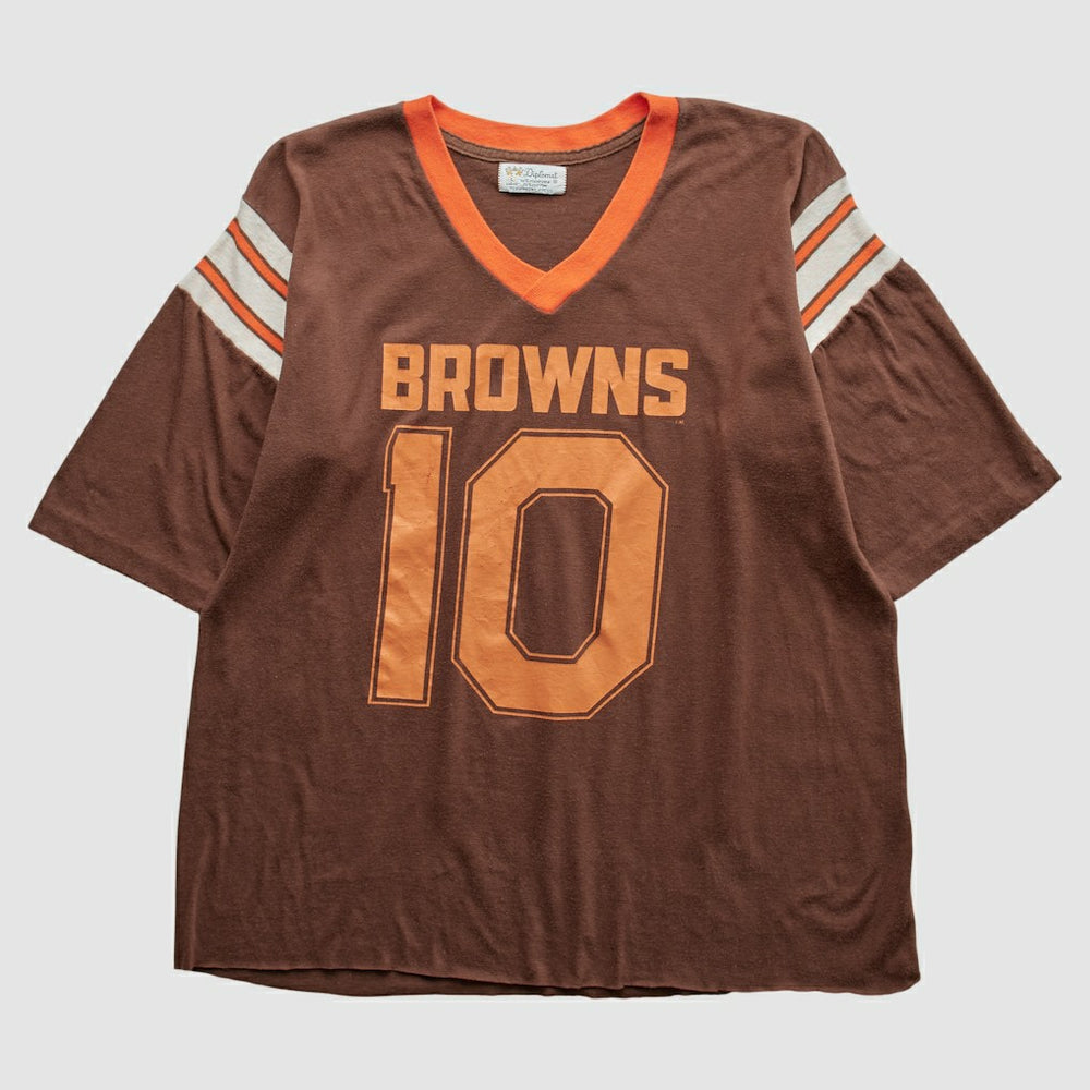 Cleveland Browns 80s T-Shirt Brown Vintage