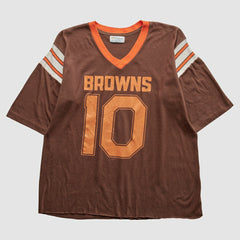 Cleveland Browns 80s T-Shirt Brown Vintage