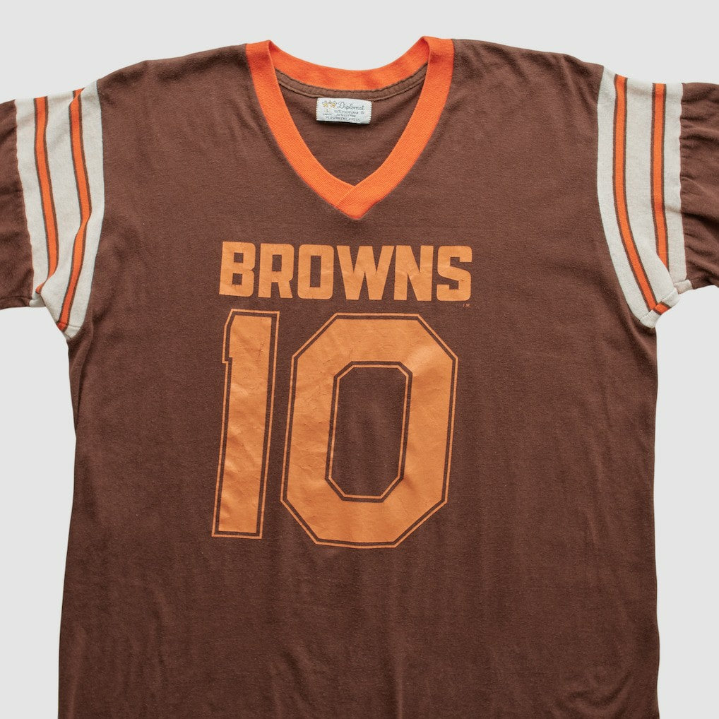 Cleveland Browns 80s T-Shirt Brown Vintage