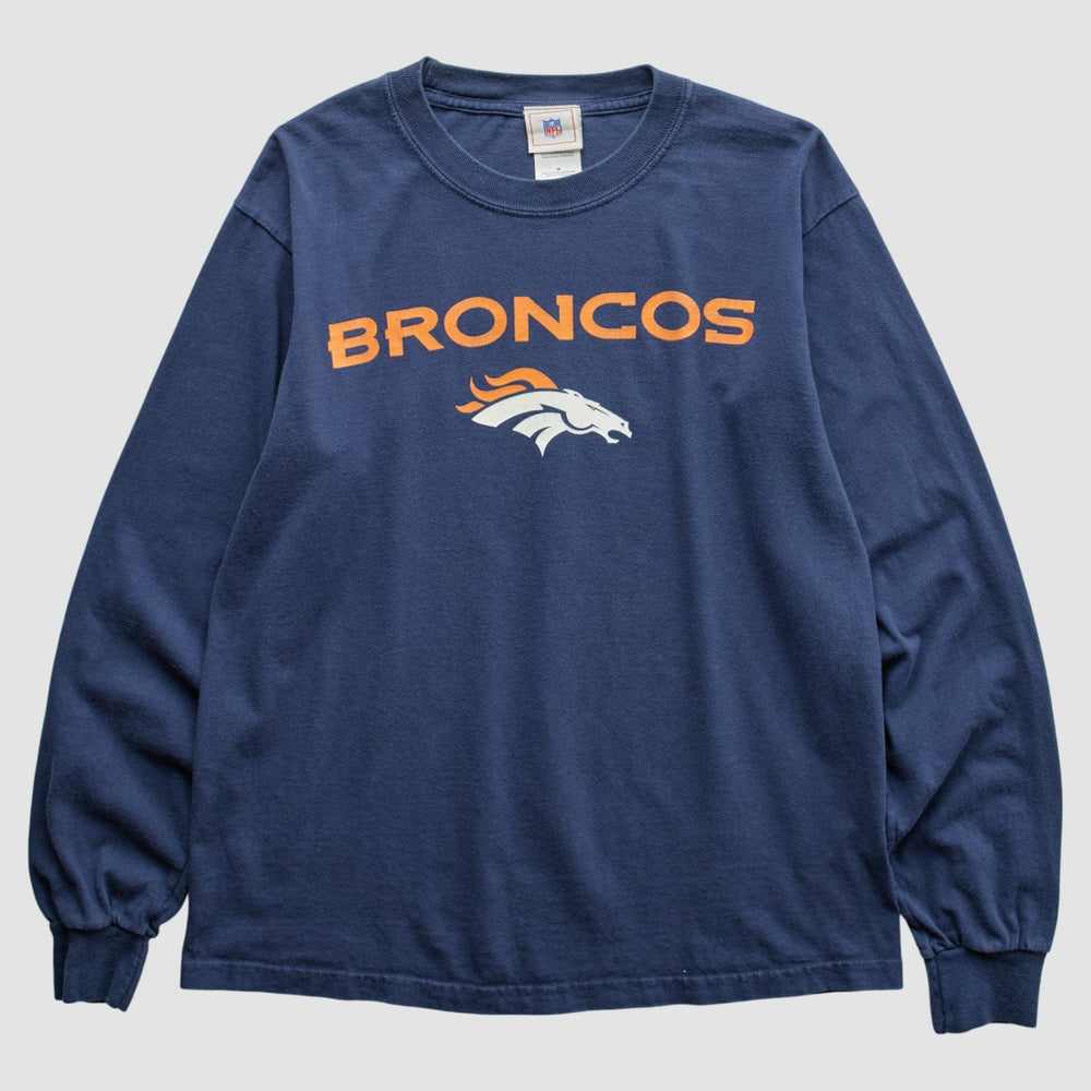 Denver Broncos NFL 2000s T-Shirt Navy Vintage