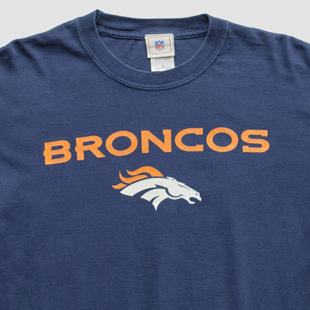 Denver Broncos NFL 2000s T-Shirt Navy Vintage