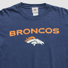 Denver Broncos NFL 2000s T-Shirt Navy Vintage