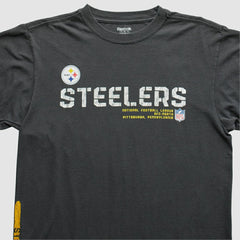 Pittsburgh Steelers Reebok 2000s T-Shirt Black Vintage