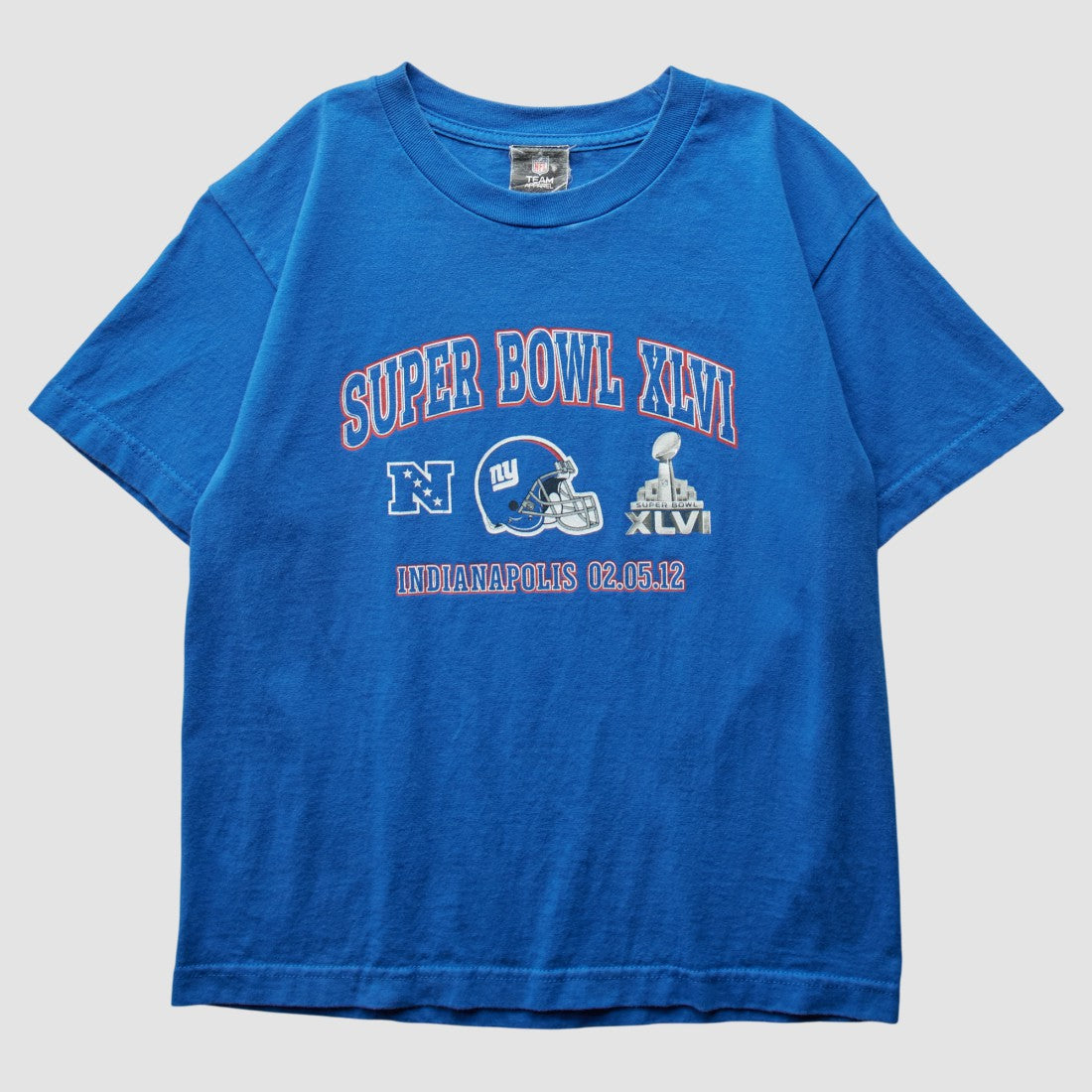New York Giants NFL 2012 T-Shirt Blue Vintage