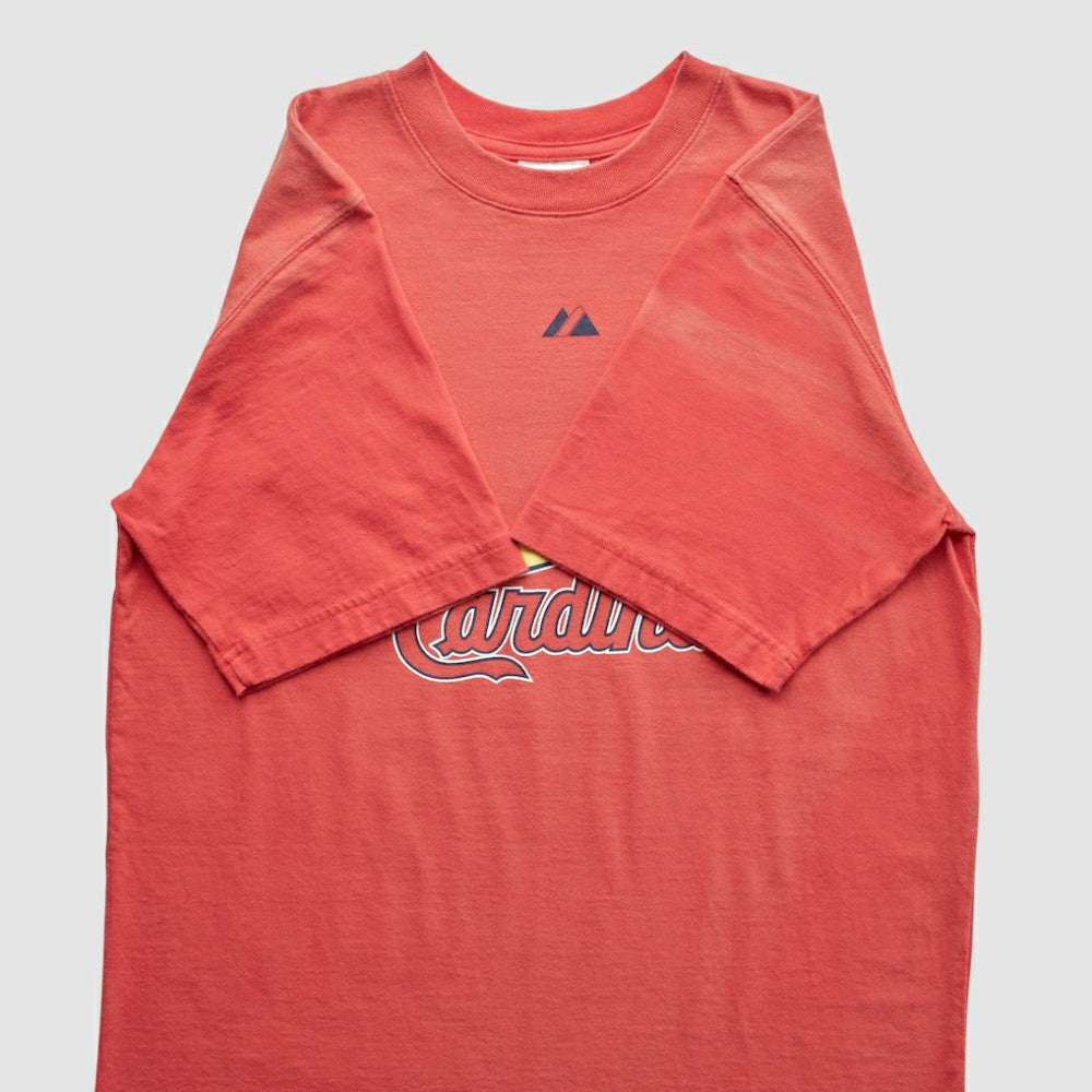 St. Louis Cardinals Majestic 2000s T-Shirt - Red - S by Fanatics Real Vintage T-shirts