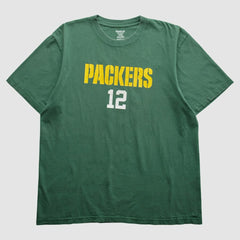 Green Bay Packers Reebok 2008 T-Shirt Green Vintage