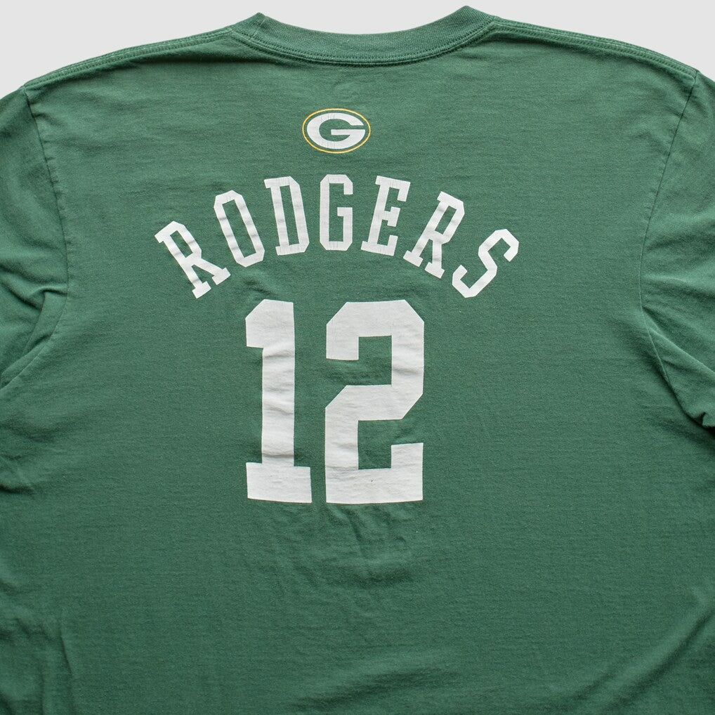 Green Bay Packers Reebok 2008 T-Shirt Green Vintage