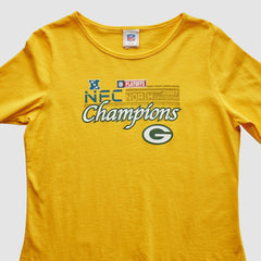 Green Bay Packers 2007 T-Shirt Yellow Vintage