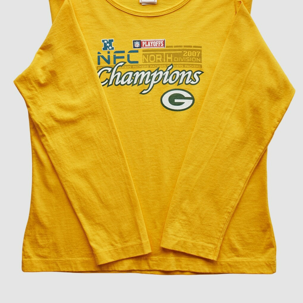 Green Bay Packers 2007 T-Shirt Yellow Vintage