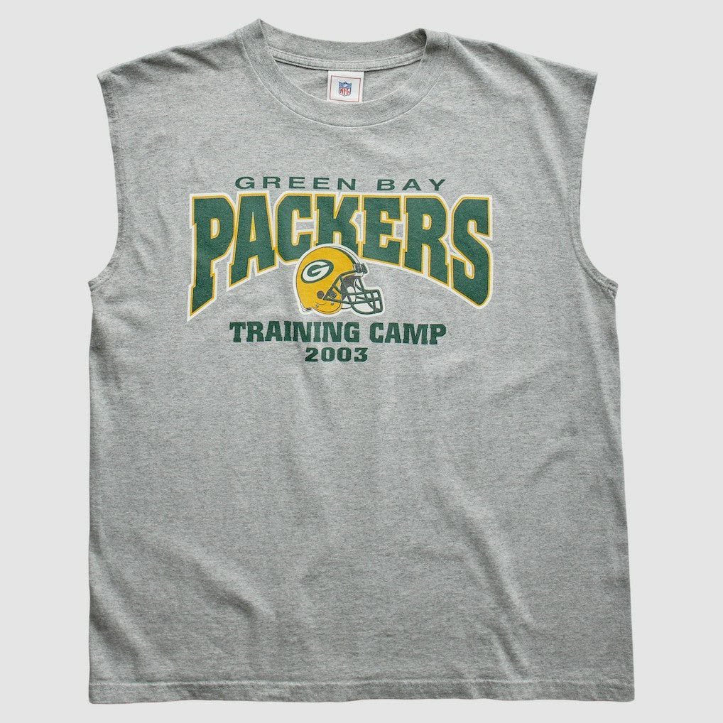 Green Bay Packers NFL 2003 T-Shirt Heather Gray Vintage