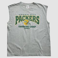Green Bay Packers NFL 2003 T-Shirt Heather Gray Vintage