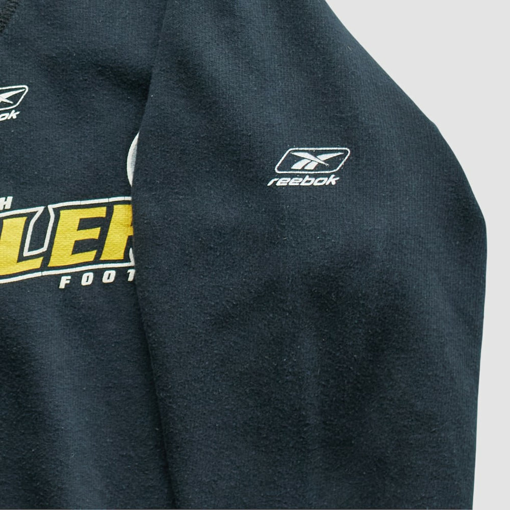 Pittsburgh Steelers Reebok 2000s Pullover Sweatshirt Black Vintage