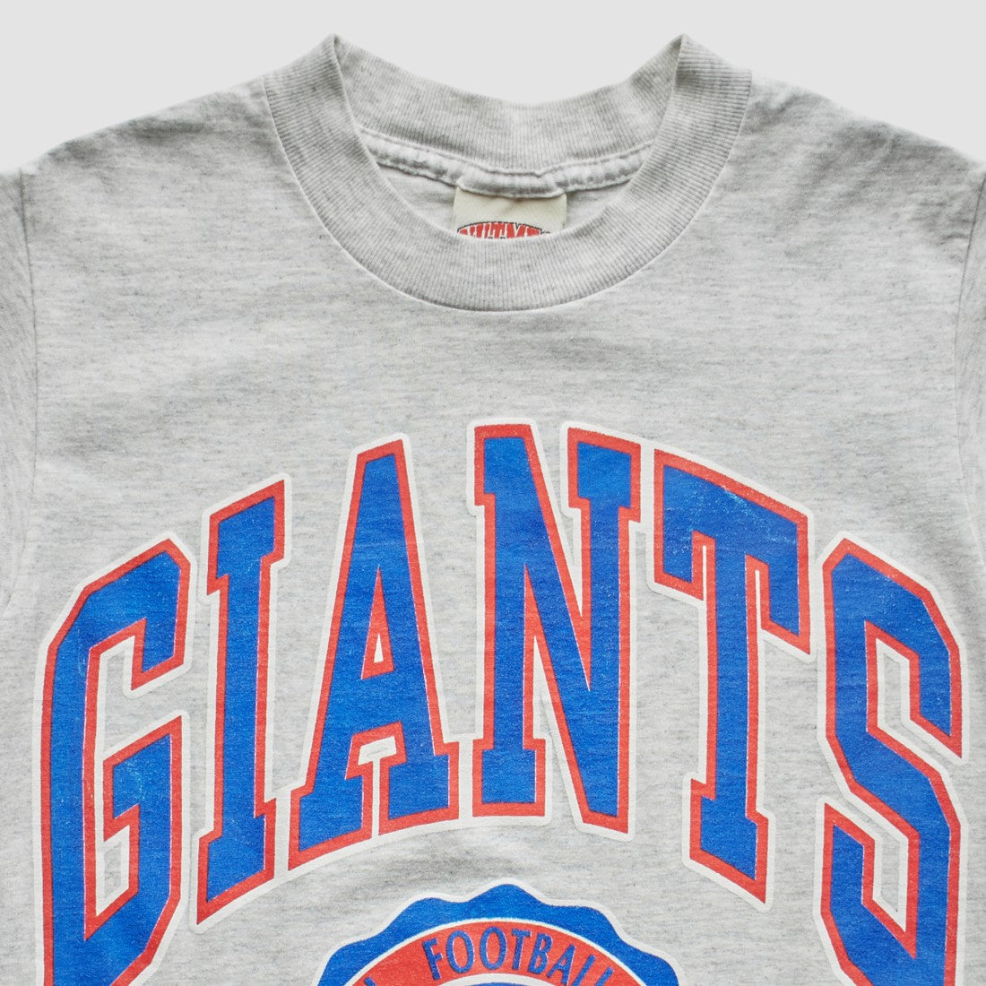 New York Giants Nutmeg Mills 90s T-Shirt Heather Gray Vintage