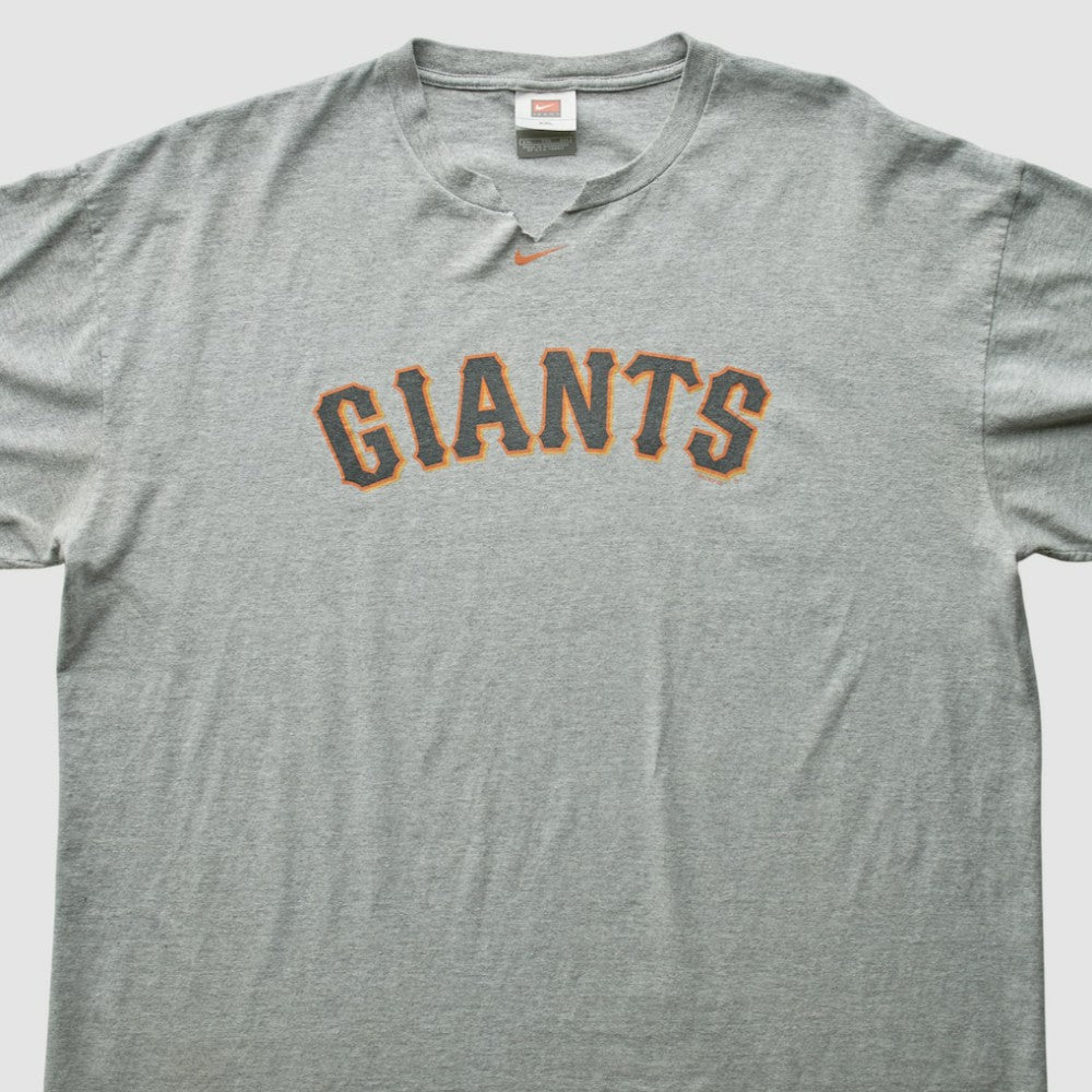 San Francisco Giants Nike 2000s T-Shirt - Gray - 2XL by Fanatics Real Vintage T-shirts