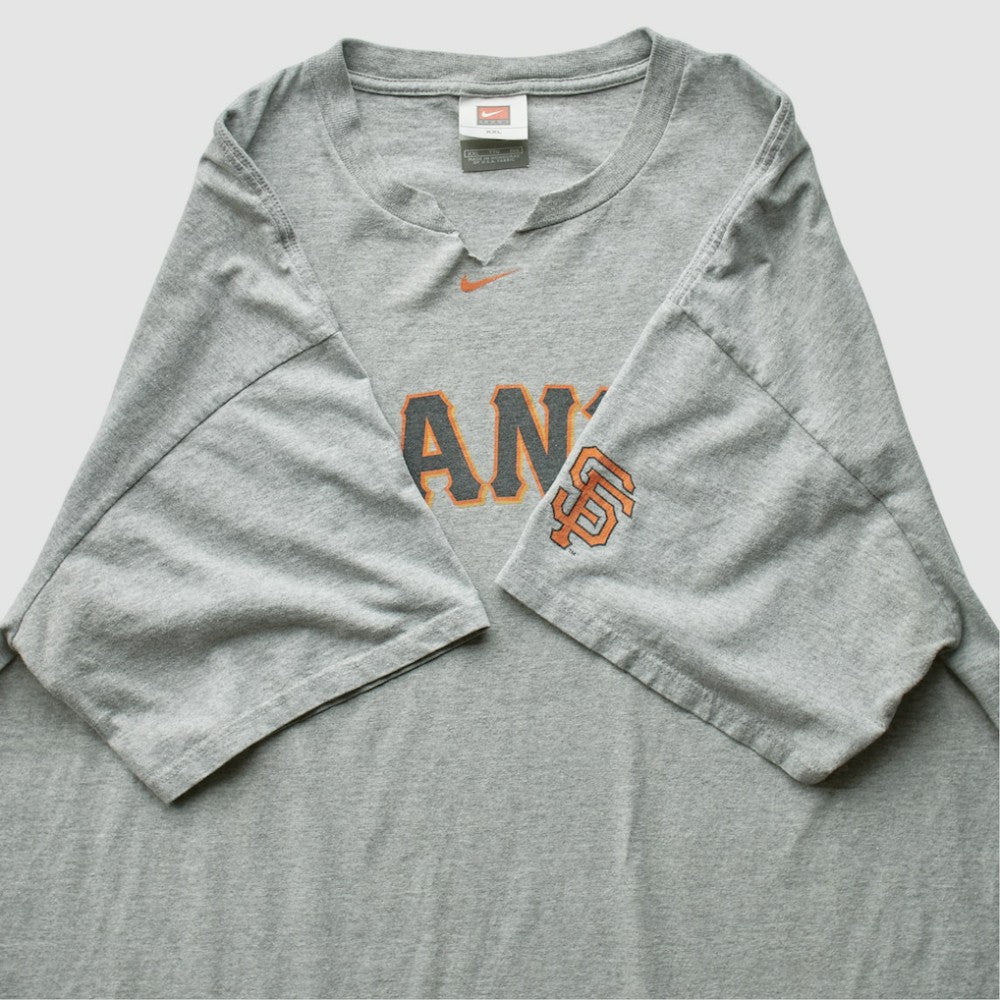 San Francisco Giants Nike 2000s T-Shirt - Gray - 2XL by Fanatics Real Vintage T-shirts