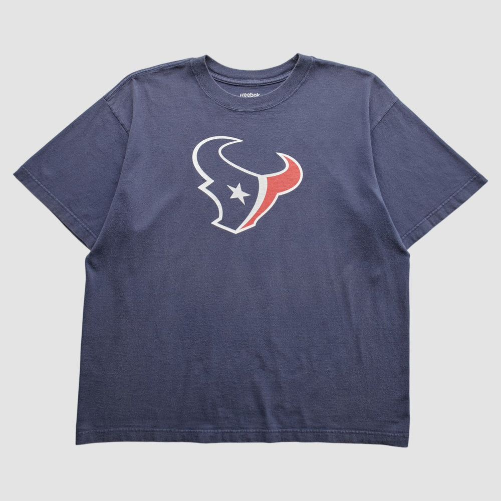 Houston Texans Reebok 2000s T-Shirt Navy Vintage