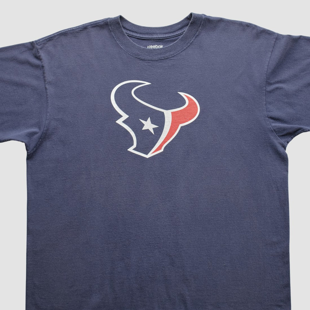 Houston Texans Reebok 2000s T-Shirt Navy Vintage