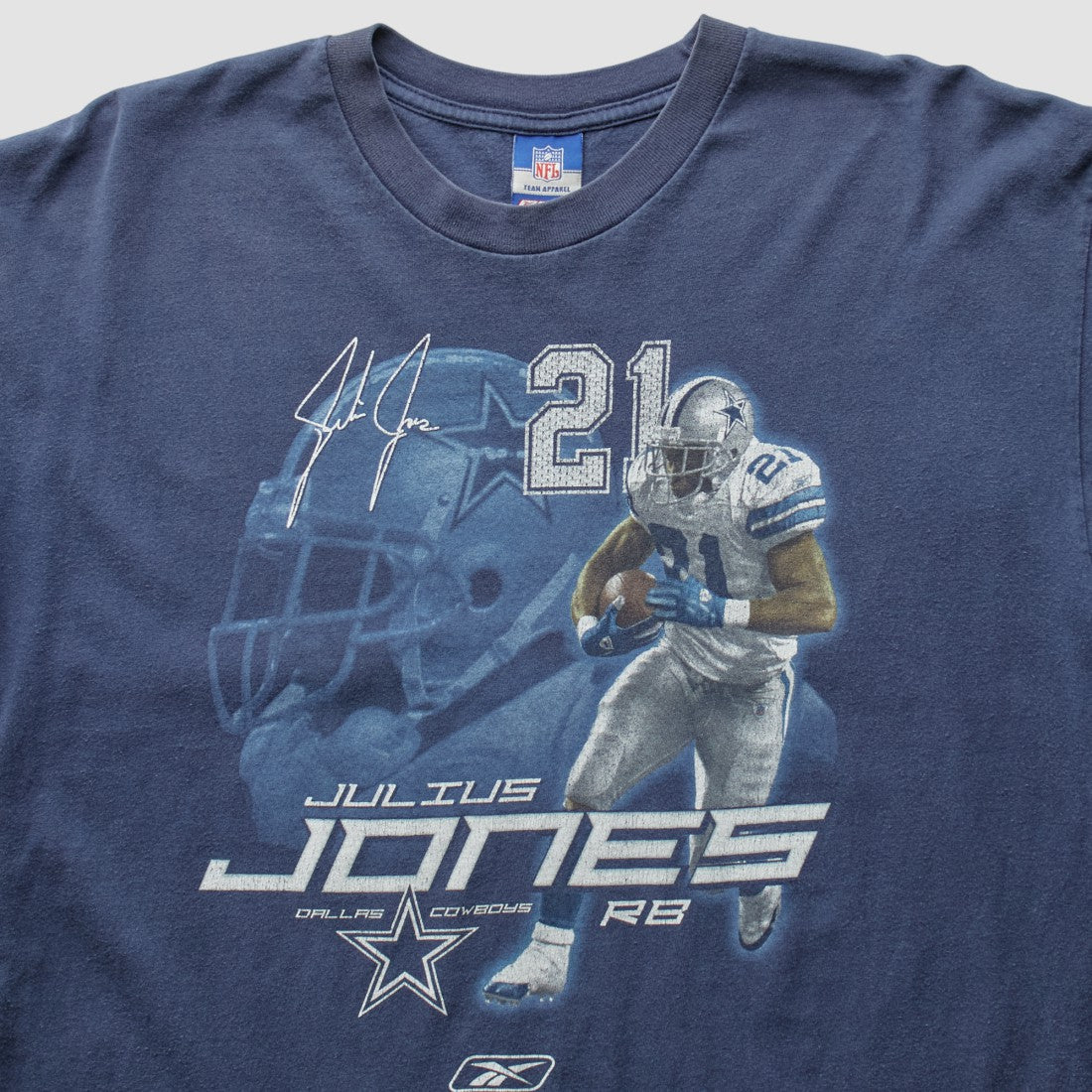 Dallas Cowboys Reebok 2000s T-Shirt Navy Vintage