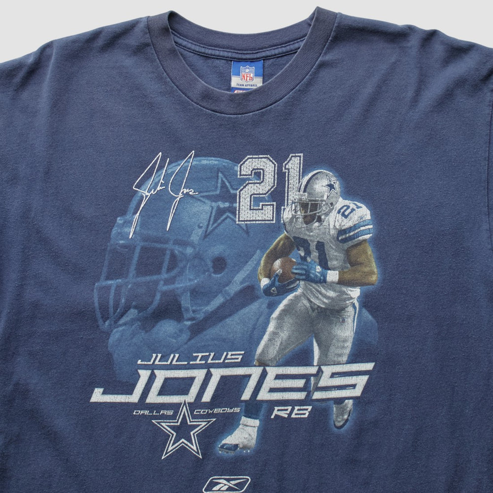 Dallas Cowboys Reebok 2000s T-Shirt Navy Vintage