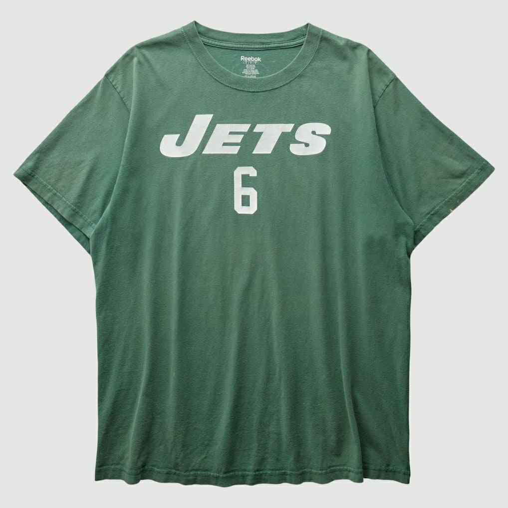 New York Jets Reebok 2009 T-Shirt Green Vintage