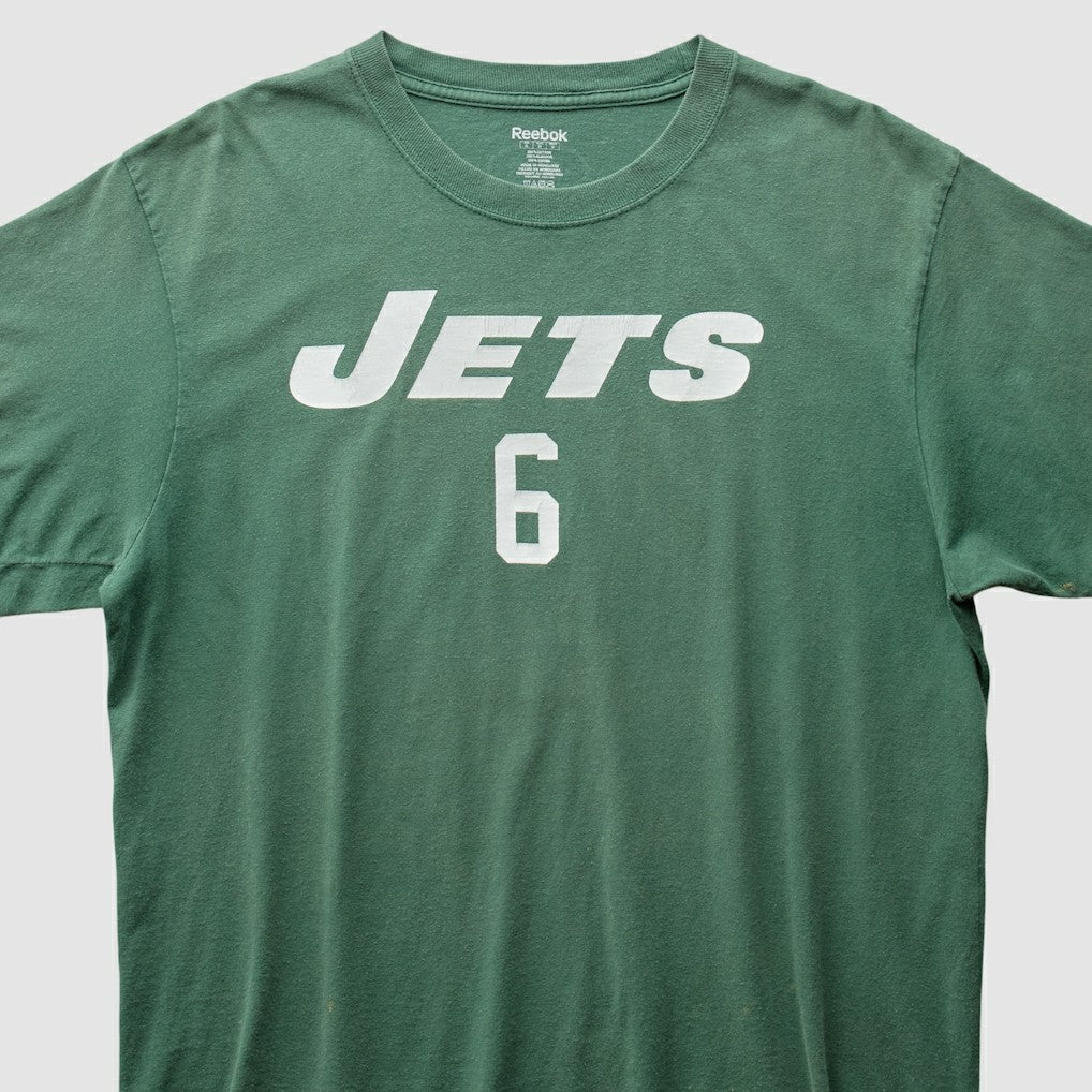 New York Jets Reebok 2009 T-Shirt Green Vintage